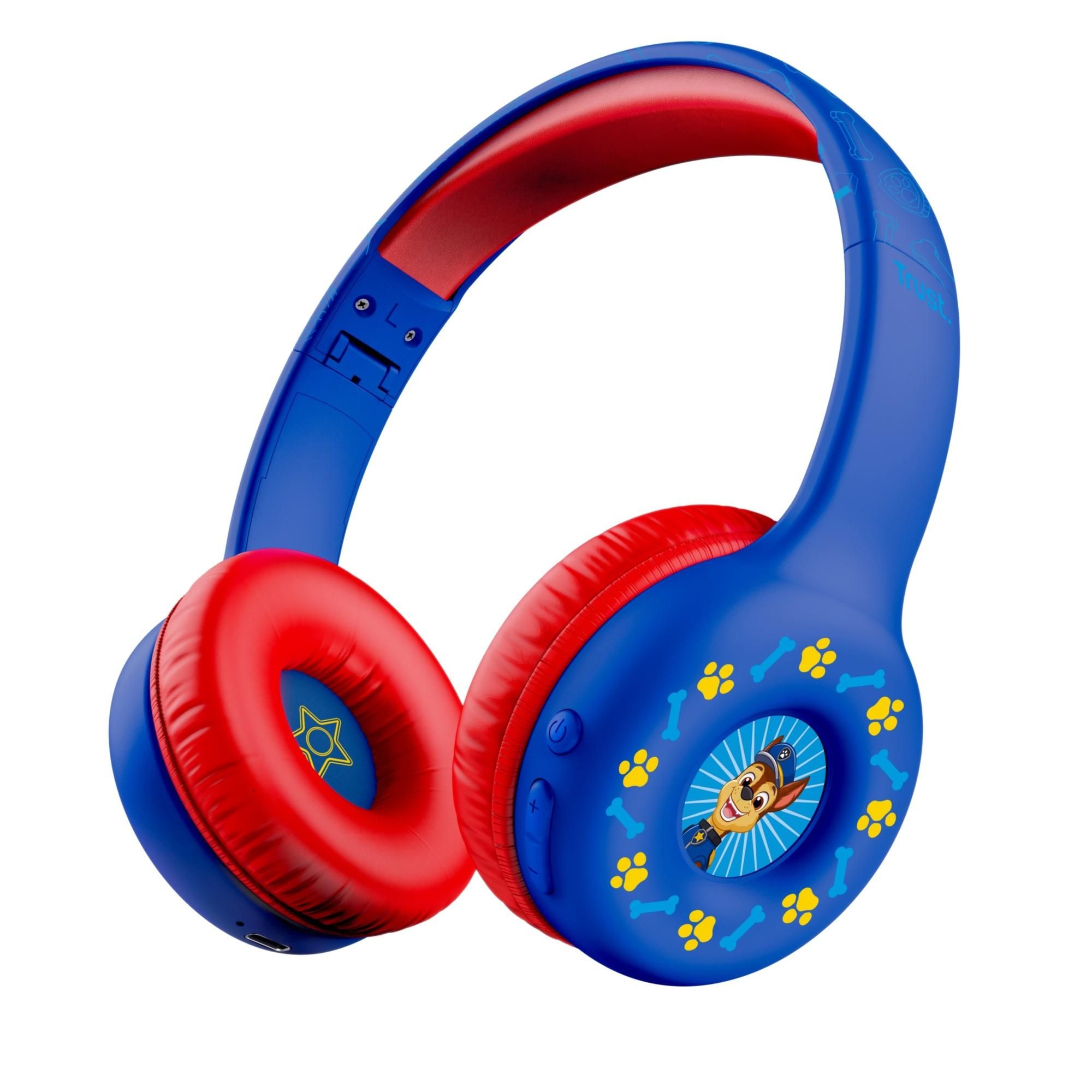 Trust Nouna trådløse PAW Patrol børnehøretelefoner - blå