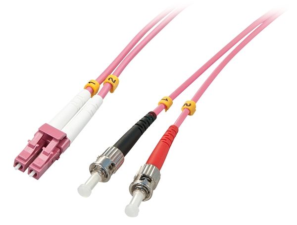 Lindy 46351 Glasfaserkabel Multimode Om4 2,00 M