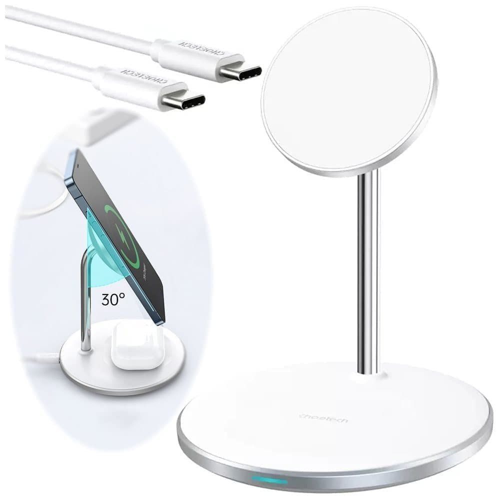 Choetech T581-F laddare induktiv 2 A (6971824979602) | Datortillbehör - Laddare & Batterier - Nätaggregat adaptrar | GameStuff