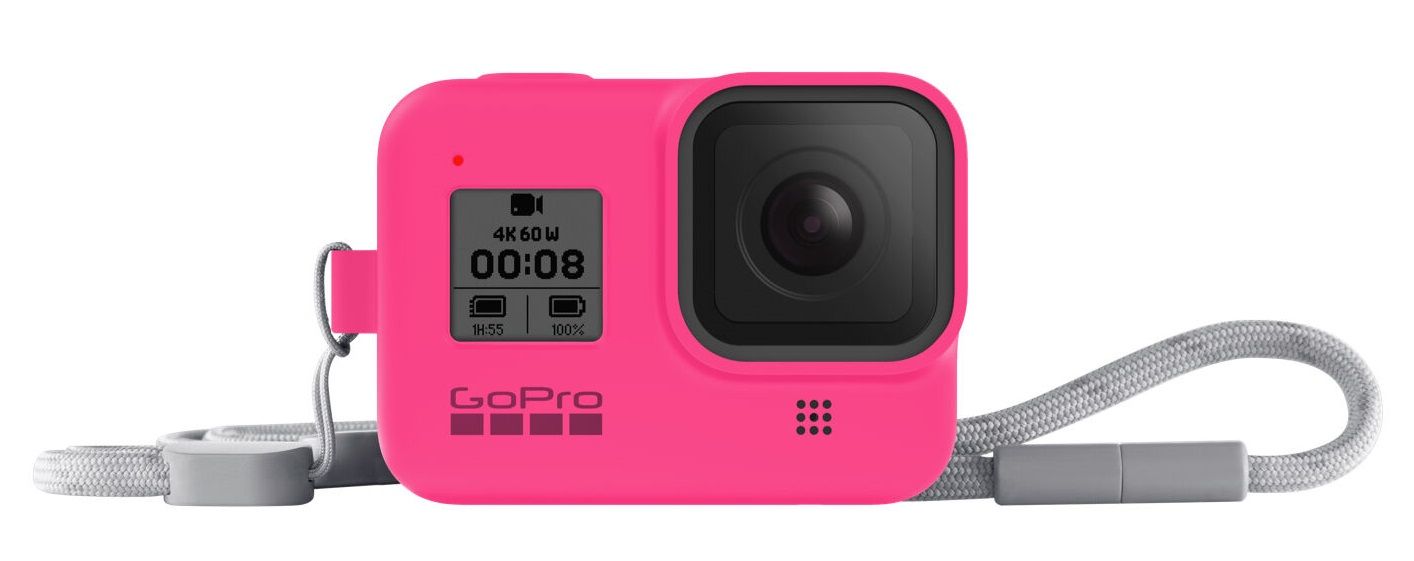 Gopro | Beskyttelsesmuffe For Handlingskamera - Silikon - Rosa - For Hero8 Black