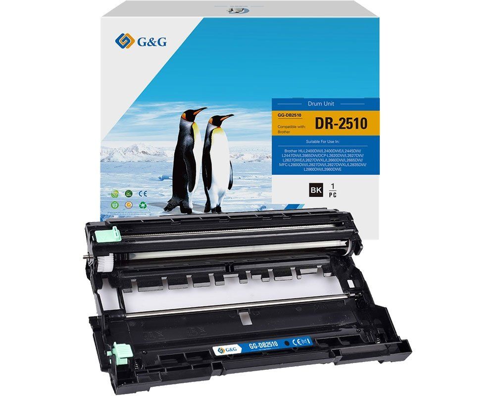 G&G Gg-Bd2510, Kompatibel, Brother, Brother Dcpl2620dw Brother Dcpl2627dw Brother Dcpl2627dwe Brother Dcpl2627dwxl Brother Dcpl2660dw..., 1 Stück(E),