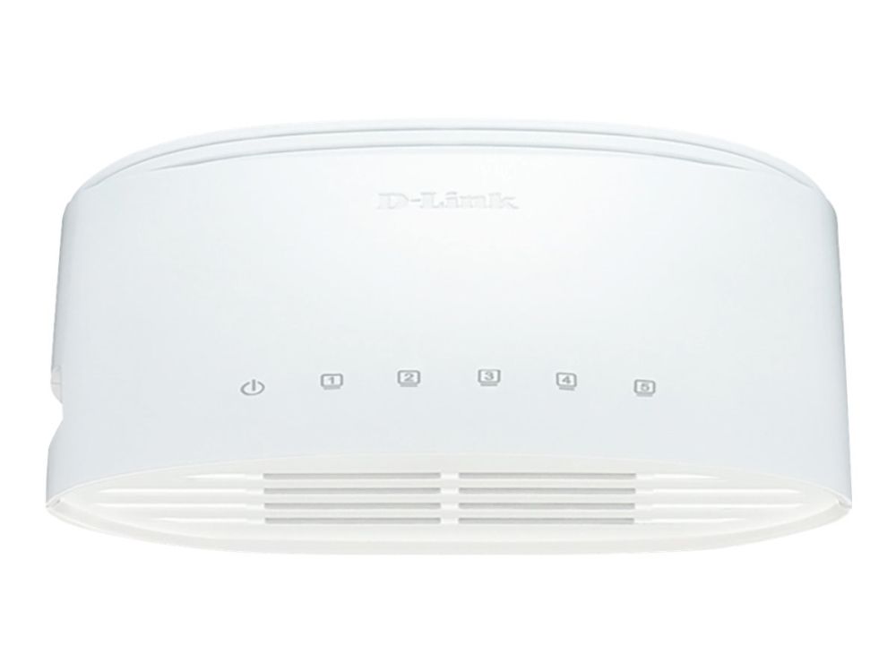 D-Link DGS 1005D - Switch - ikke administreret - 5 x 10/100/1000 - desktop billede