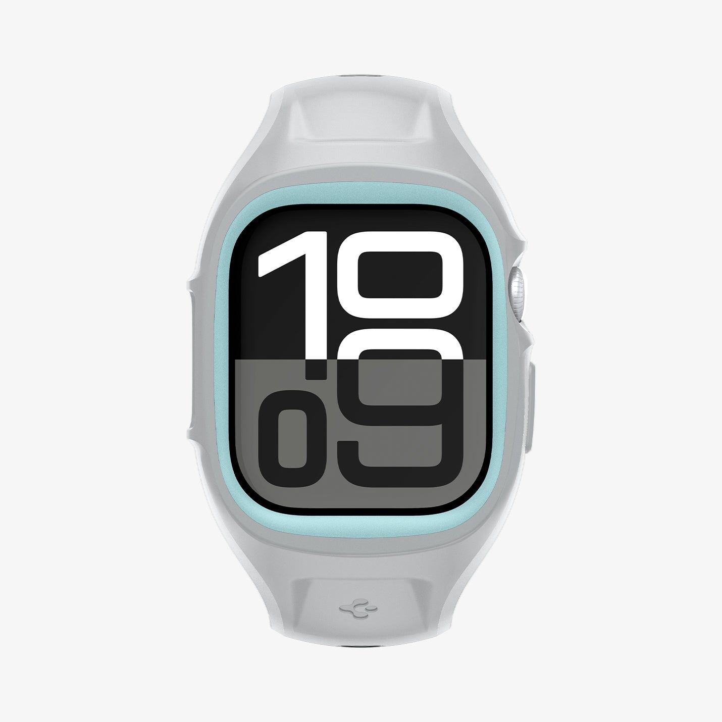 Spigen Liquid Air Pro, Etui + Bånd, Smartwatch, Grå, Apple, Apple Watch 10 (46Mm), Silikone
