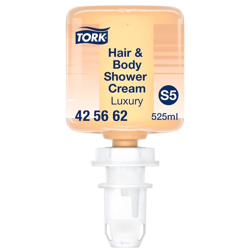 Tork S5 Luksus Hair & Body Mini Sæbe 525ml - (8 stk. pr. karton)