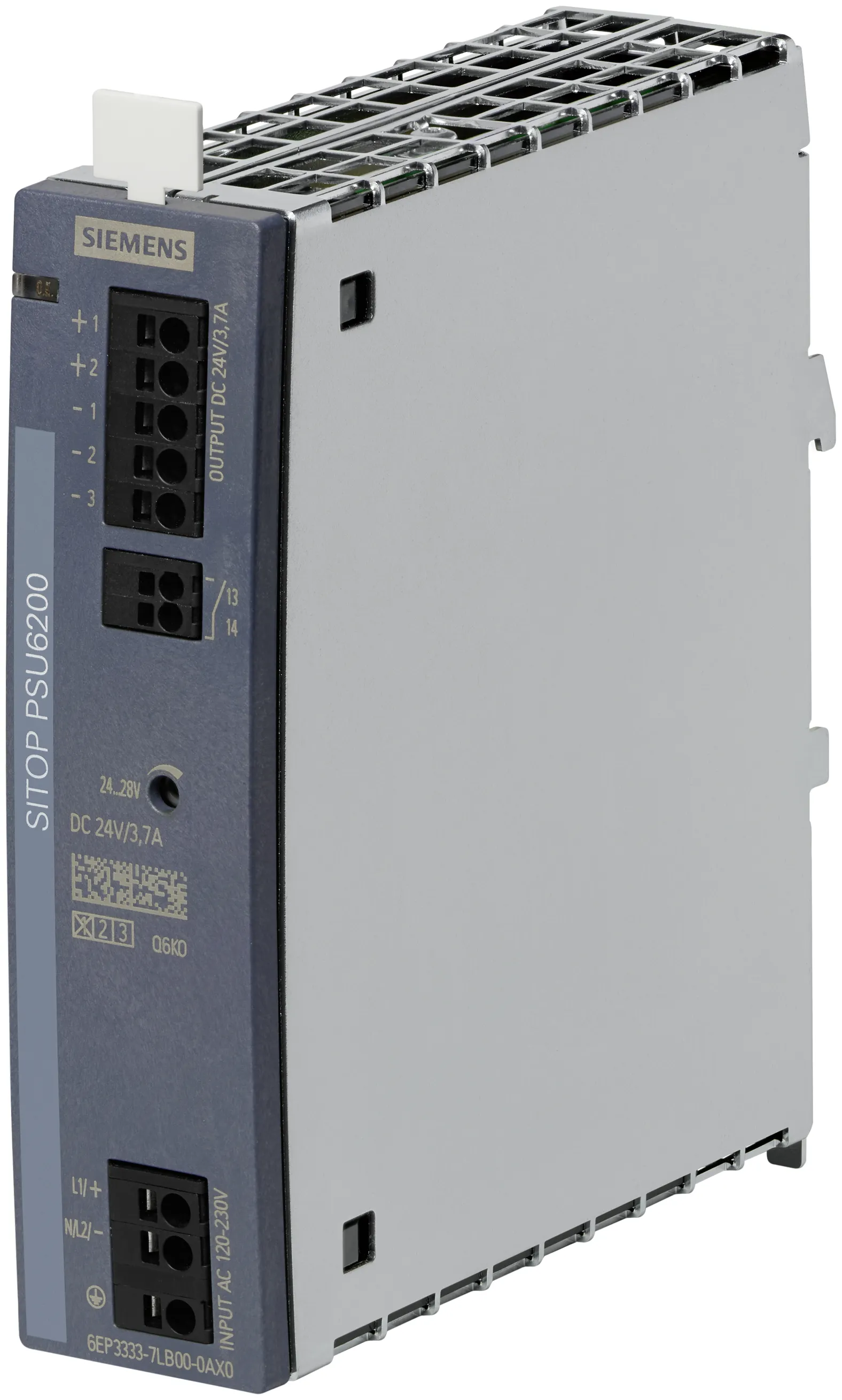 Sitop psu6200 3.7 a nec klasse ii strømforsyning input: 120 - 230 v ac (120 - 240 v dc) output: 24 v dc/3.7 a
