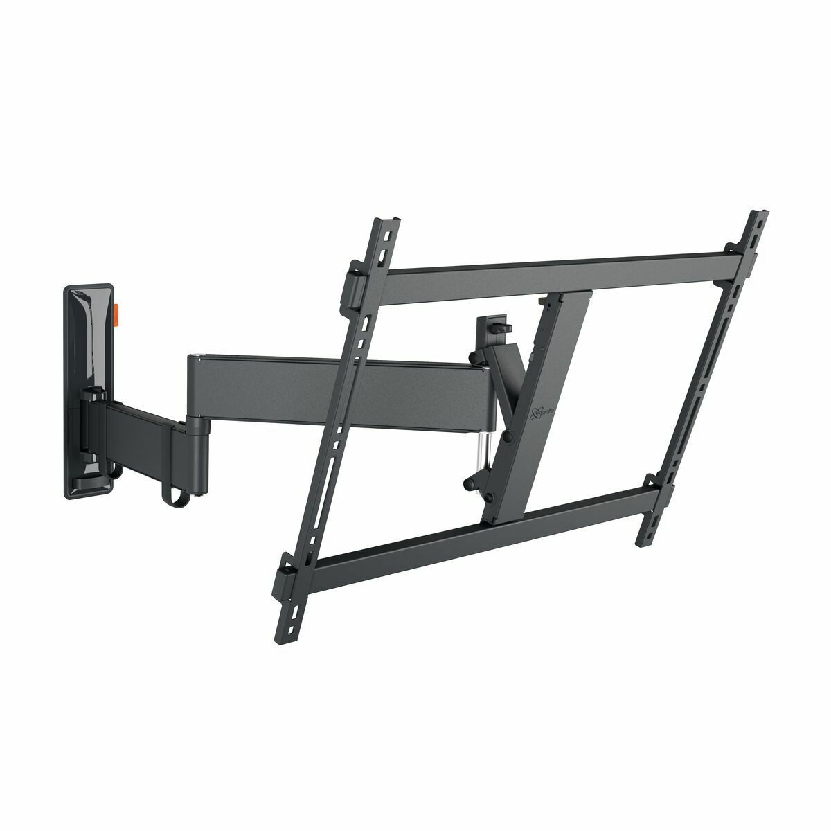 Vogel''s Tvm 3643, 195,6 Cm (77"), 100 X 100 Mm, 600 X 400 Mm, 0 - 20°, 180°, Sort