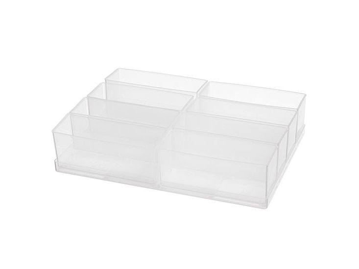 Raaco 136419, Opdelingssæt, Transparent, Polypropylen (Pp), 220 Mm, 160 Mm, 47 Mm