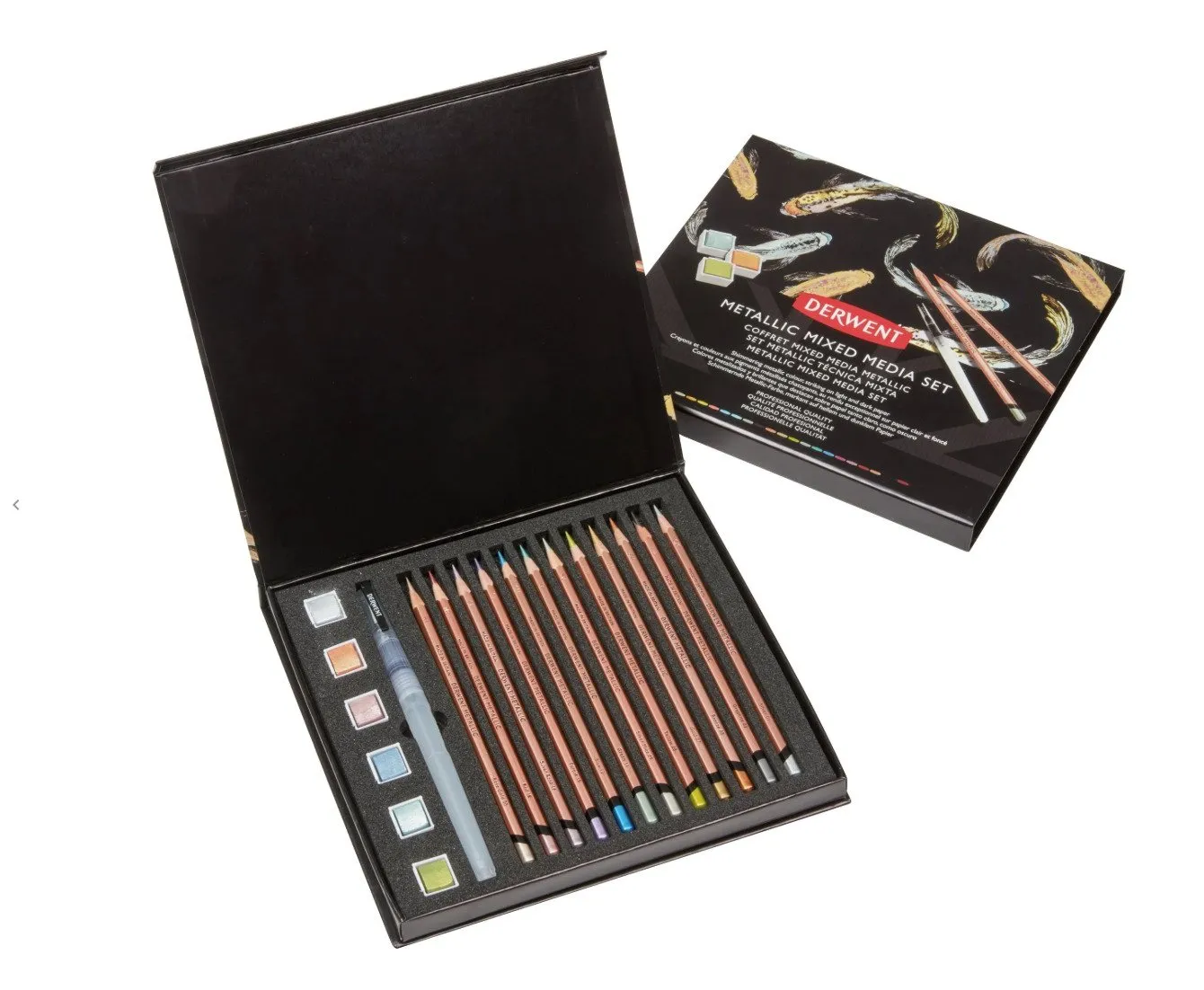 Derwent metallic mix collection | Skrivredskap - Blyertspennor & pencils - Färgpennor | GameStuff