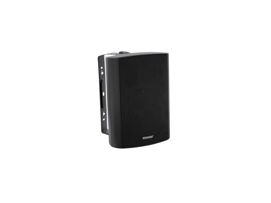 Omnitronic WP-6S, 2-vejs, 1.0 kanaler, Kabel & trådløs, 40 W, 70 - 20000 Hz, Sort