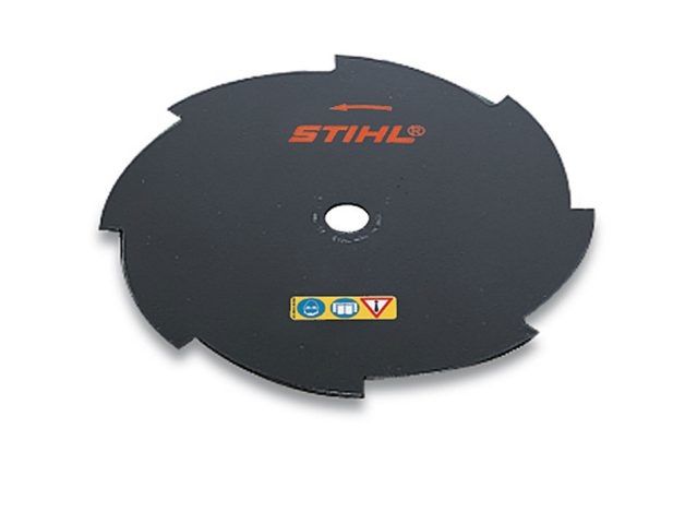 Stihl 40017133803, Blad till röjsåg, Svart, Metall, 1 styck