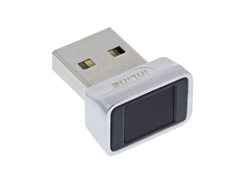 InLine USB Fingerabdruck Scanner, Notebook Security, Mehrfarbig - Image 3