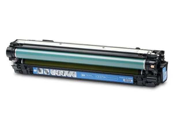 Hp 650A Cyn Vertrag Lj Tonerkartusche, 15000 Seiten, Blau, 1 Stück