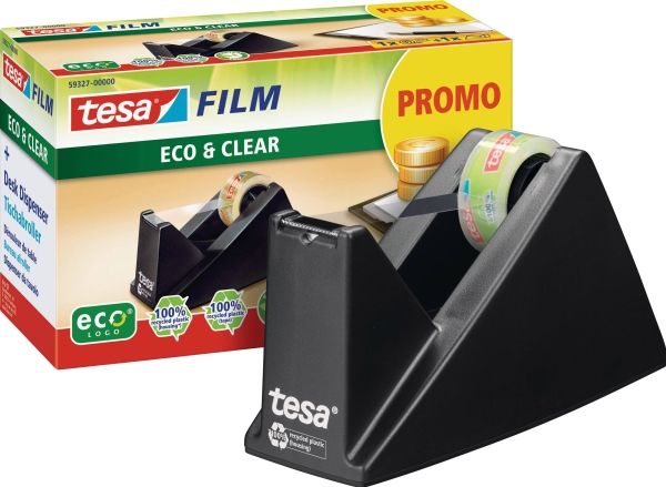 Tesa Tischabroller Klebefilm ECO & CLEAR - Schwarz - Image 9