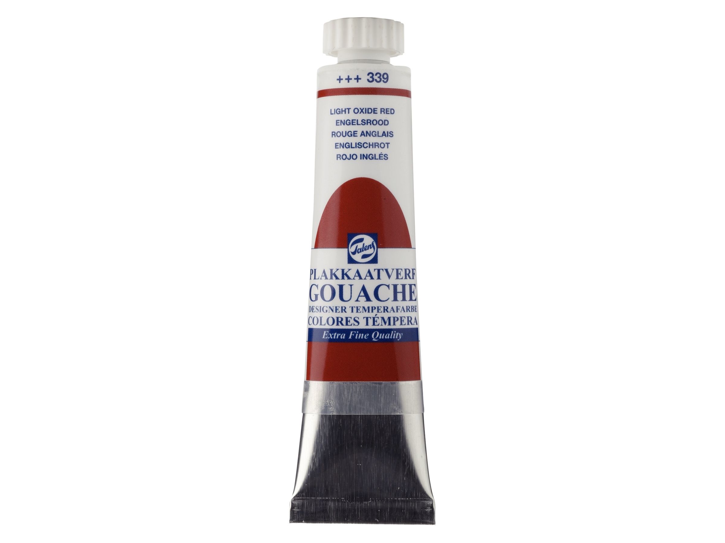 Talens Gouache Extra Fine kvalitetsrør Light Oxide Red 339