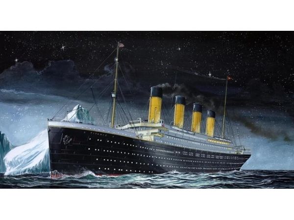 Revell R.M.S. Titanic, Model Af Skib, Monteringssæt, 1:1200, R.M.S. Titanic, Plast, Avanceret