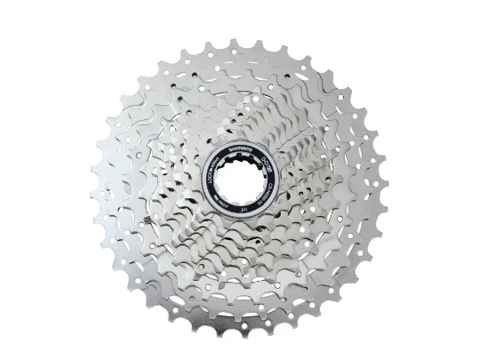 Shimano CS-HG50-10, Kassett, Fjellsykkel, Stål, Sort, Rustfritt stål