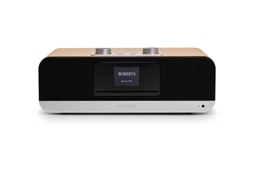 Roberts Radio Blutune 300L, Dab+, Dmb, Fm, Mp3, Wma, Schwarz, Holz, Extern, Ac, 360 Mm