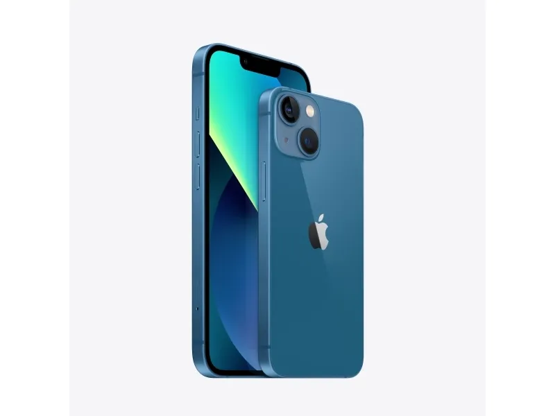 Apple iPhone 13 - 5G smartphone - dual-SIM / Internminne 128 GB - OLED-skärm - 6.1 - 2532 x 1170 pixlar - 2 bakre kameror 12 MP, 12 MP - front camera 12 MP - blå | Tele & GPS - Mobiltelefoner - Apple iPhone | GameStuff
