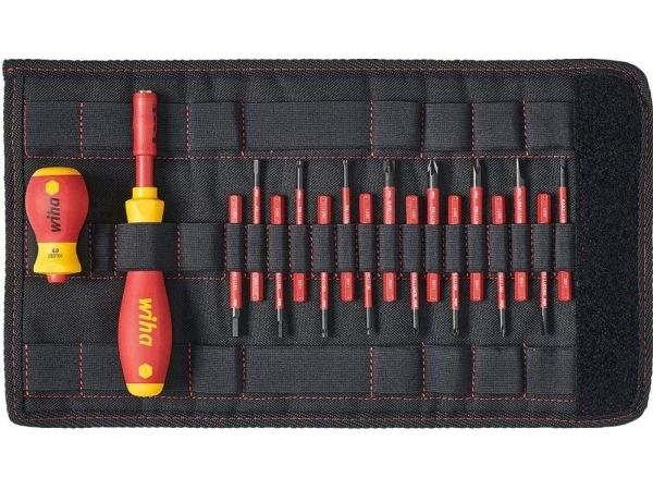 Wiha Slimvario Starter Set 2831 - Skruetrækkerbitsæt - 19 Stykker