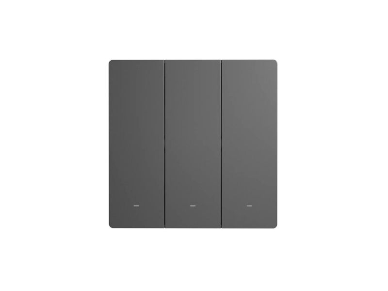 Sonoff M5-3C-86, Intelligent kontakt, Ledningsført, Polykarbonat (PC), Mat, Sort, Væg