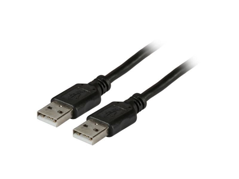 Efb Elektronik Usb 2.0 A / A 3M, 3 M, Usb A, Usb A, Usb 2.0, Männlich/Männlich, Schwarz