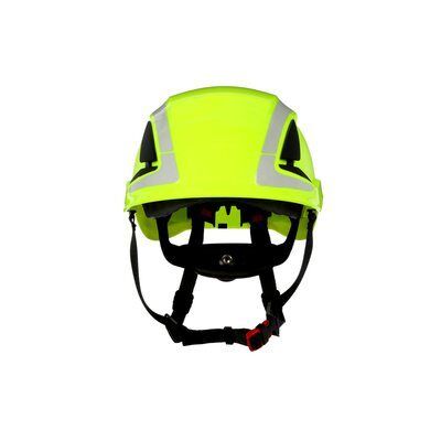 3M Grün Kopfschutz, Securefit Schutzhelm Neon Belüftet Reflektierend (50 - 63 Cm) - Image 3