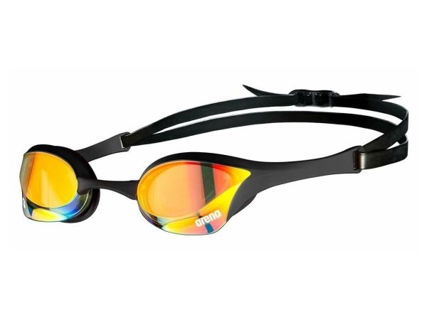 Arena Cobra Ultra Swipe Mirror, Unisex, Einheitsgröße, Schwarz, Mehrfach, Polycarbonat, Thermoplastischer Gummi (Tpr), Transparent, Polycarbonat