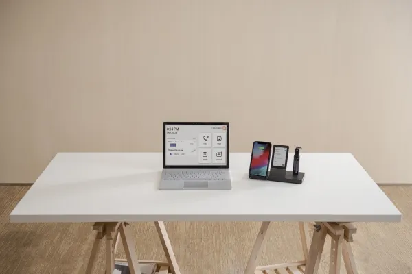 Yealink WH66 Dual - Headset - på örat - DECT - trådlös - UC-certifierad