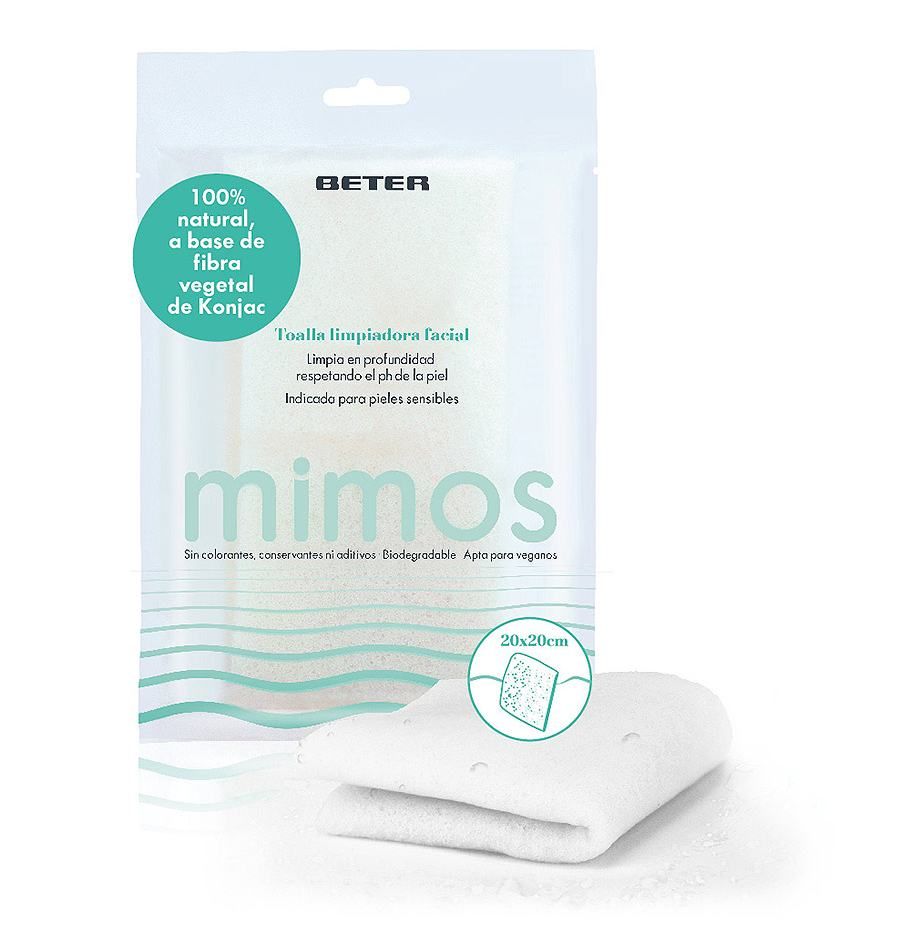 Beter Beter Konjac Facial Cleansing Towel 20X20 Cm