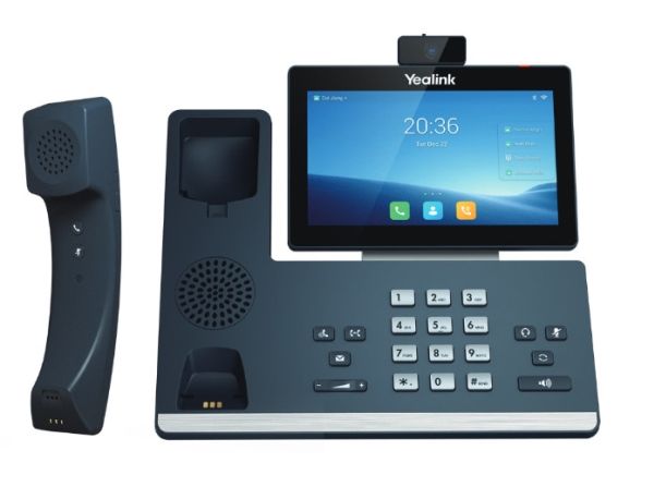 Yealink Sip-T58w Pro - Voip-Telefon - Med Bluetooth Interface Med Opkalds-Id - 10-Party Opkaldskapacitet - Sip, Sip V2, Srtp, Rtcp-Xr, Vq-Rtcpxr - Kl