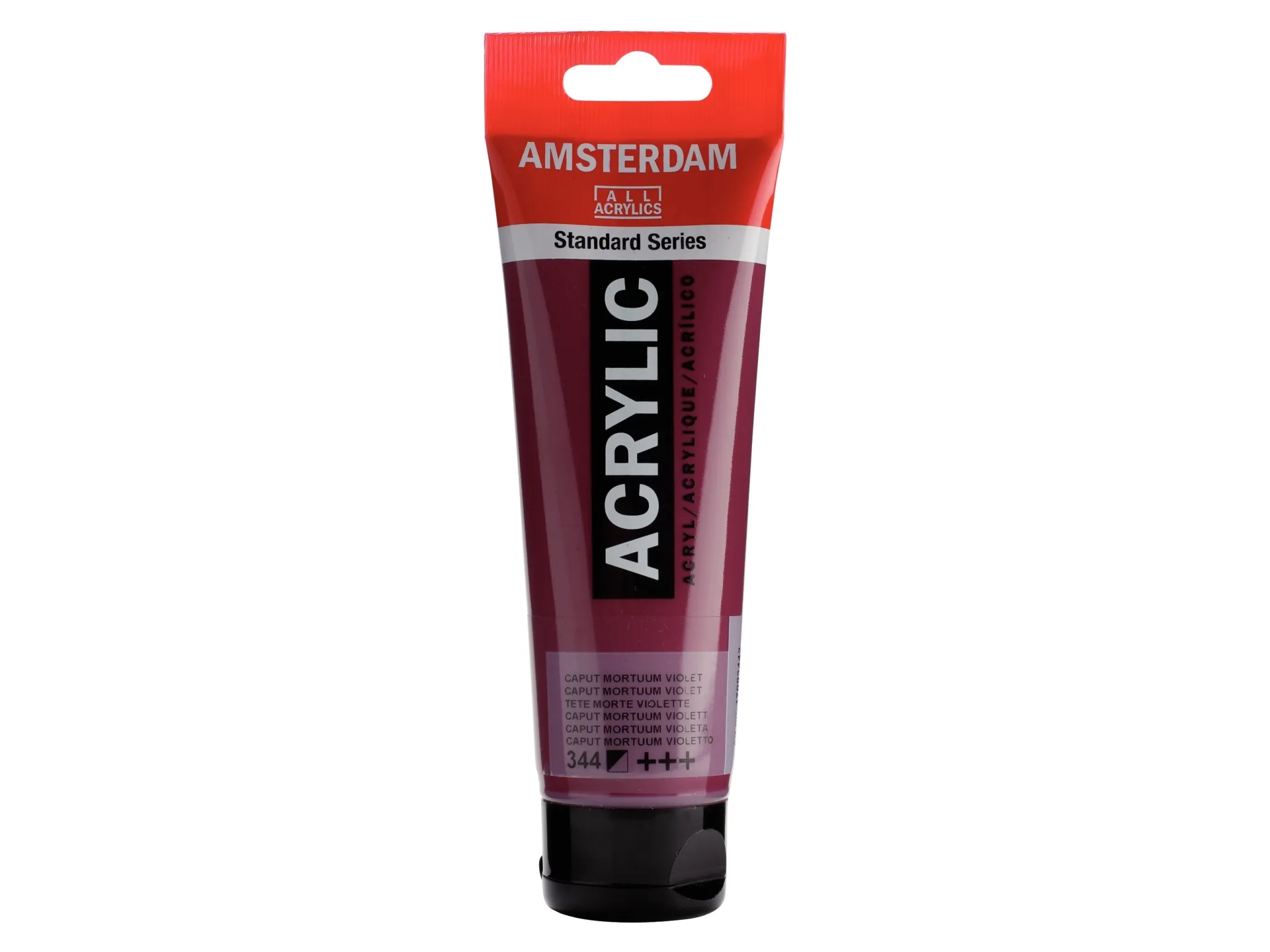 Amsterdam Standard Series Akrylrör 120 ml Caput Mortuum Violet 344 | Skola & Hobby - Konstmaterial - Akryl & Akvareller | GameStuff