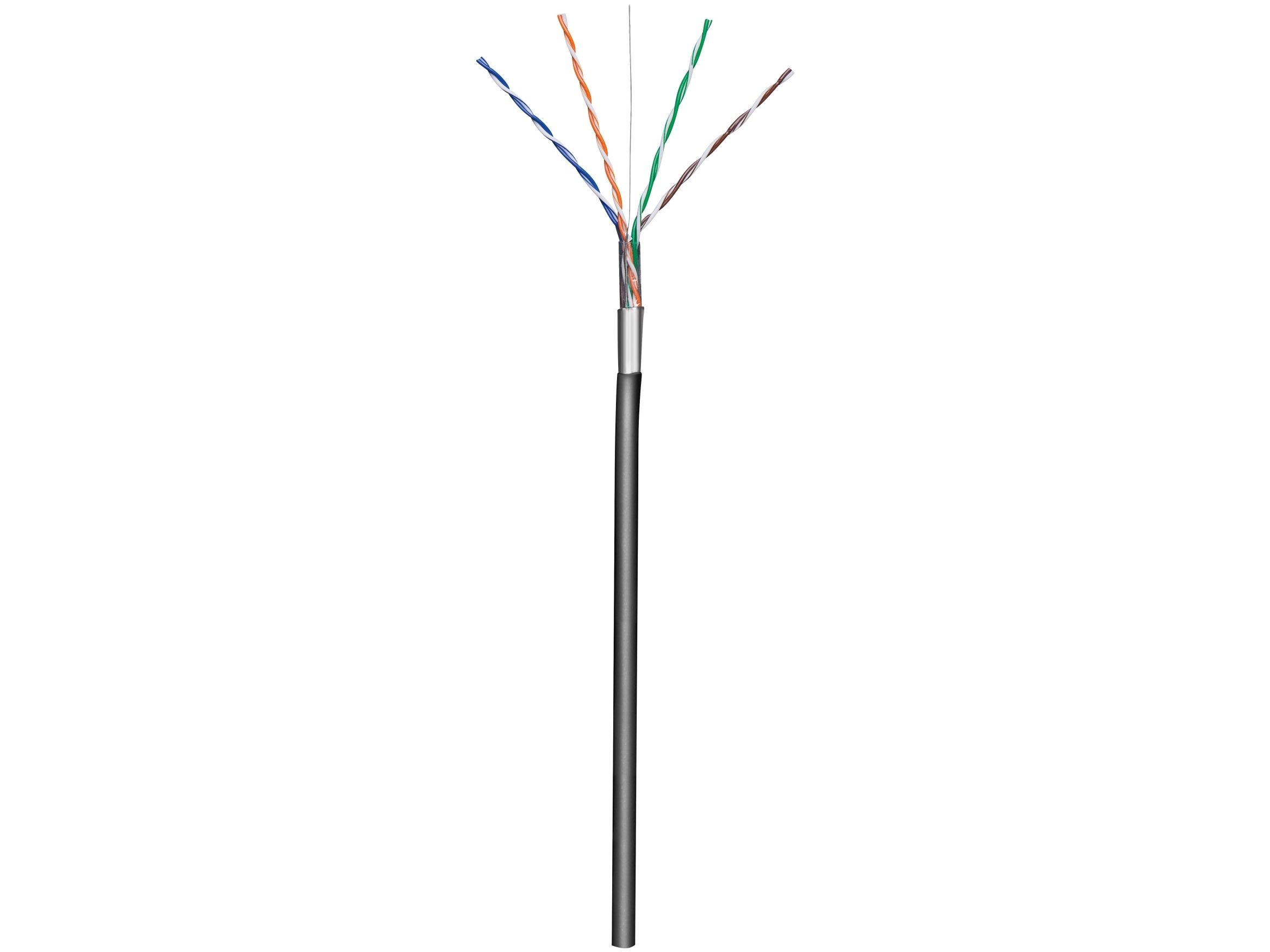 Goobay 57294, 100 M, Cat5e, F/Utp (Ftp)