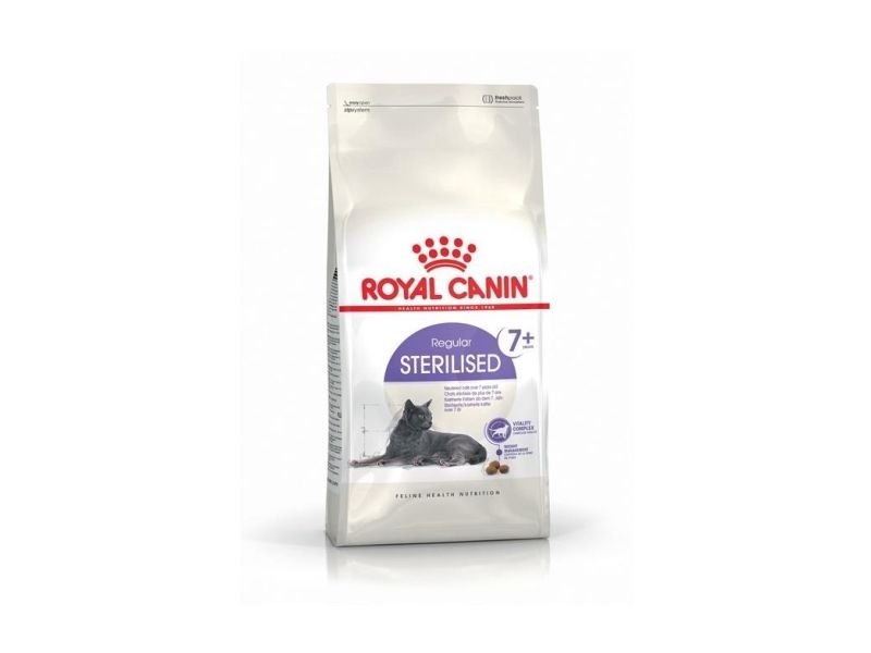 Royal Canin Sterilised 7+, Adult, Jede Rasse, Geflügel, 1,5 Kg, Antioxidantien Enthalten