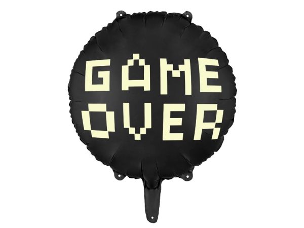 Folieballon Game Over, 45 cm