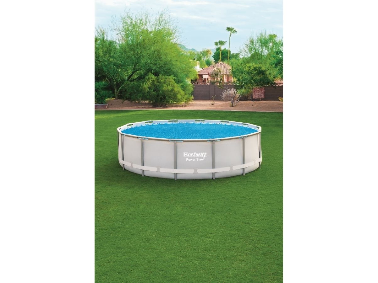 Bestway 58252, Solafdækning Til Swimmingpool, Blå, 1,27 Kg, Blister, 380 Mm, 580 Mm