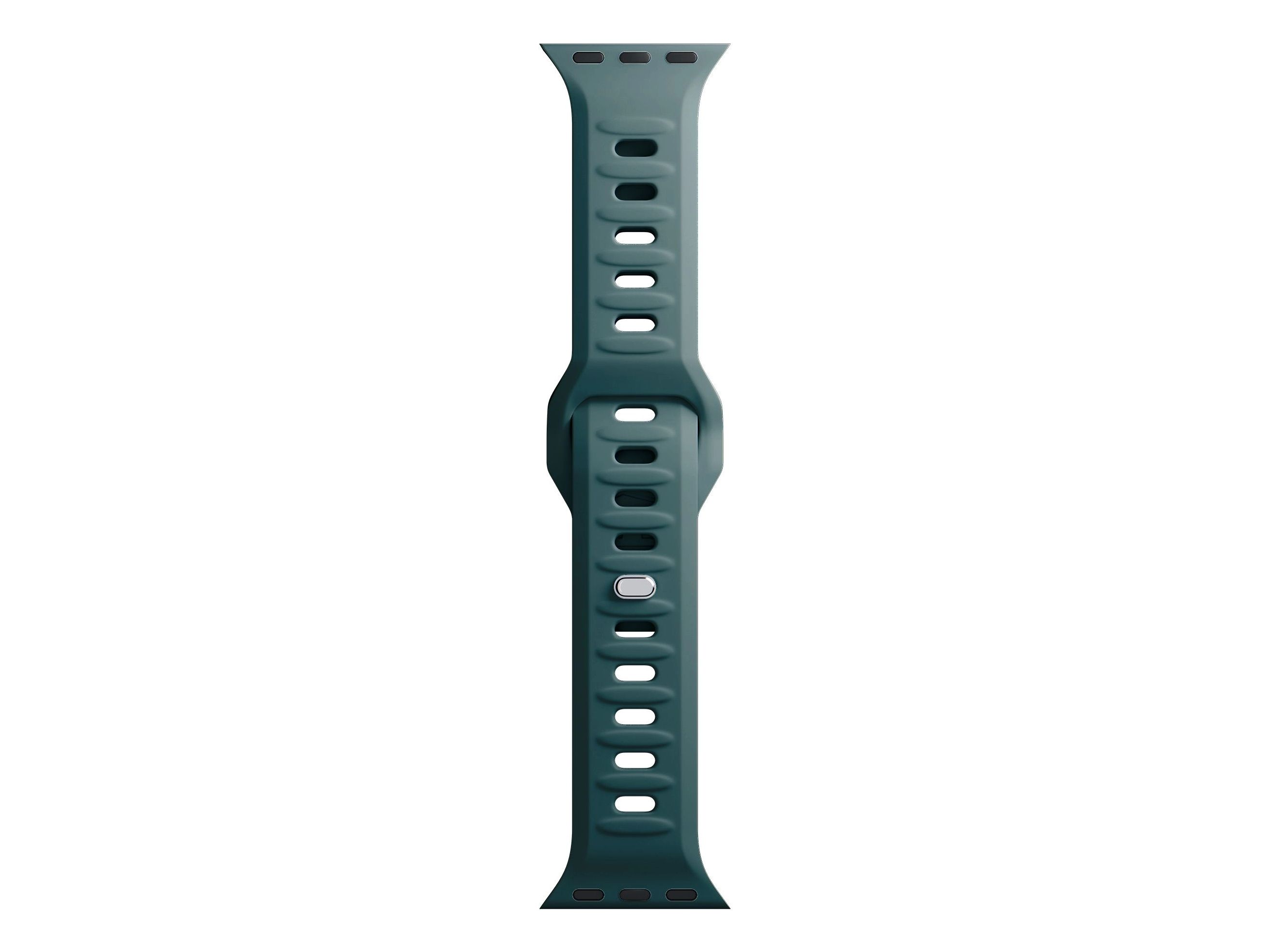 3Mk 5903108565752, Watch Strap, Apple, Watch Serie 1/2/3/4/5/6/7/8/9/Se/Ultra, Silicone, Stainless Steel, 42/44/45/49 Mm, Box