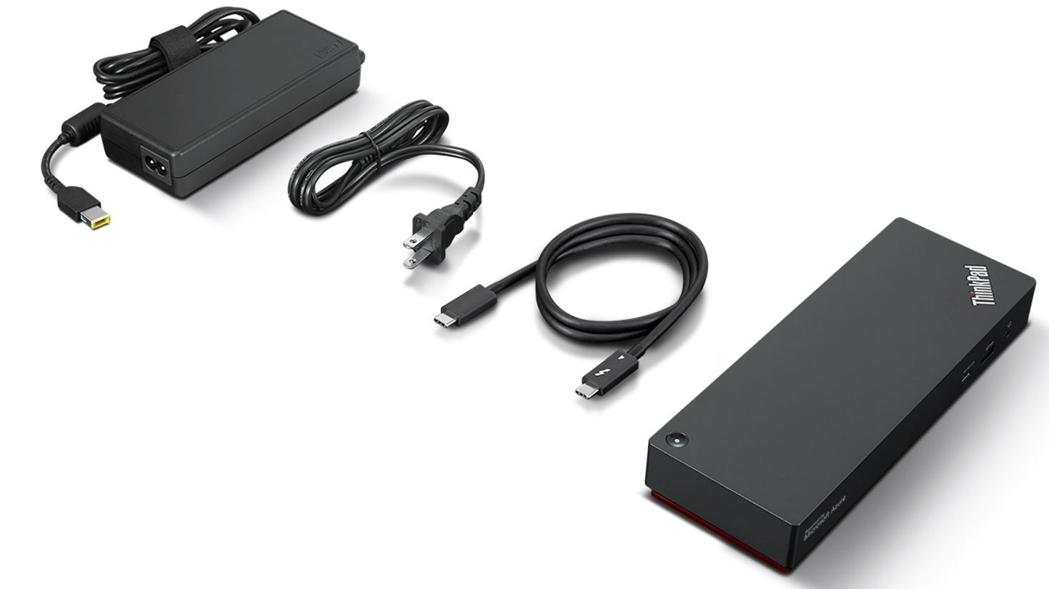 Lenovo Thinkpad Universal Thunderbolt 4 Smart Dock, Ledningsført, Thunderbolt 4, 3,5 Mm, Sort, 40 Gbit/Sek., 60 Hz