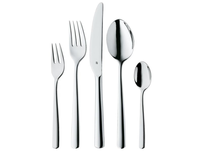 Wmf Boston Besteckset 12 Personen, Besteck 60-Teilig, Monobloc-Messer, Cromargan Edelstahl Poliert, Glänzend, Spülmaschinenfest - Image 10