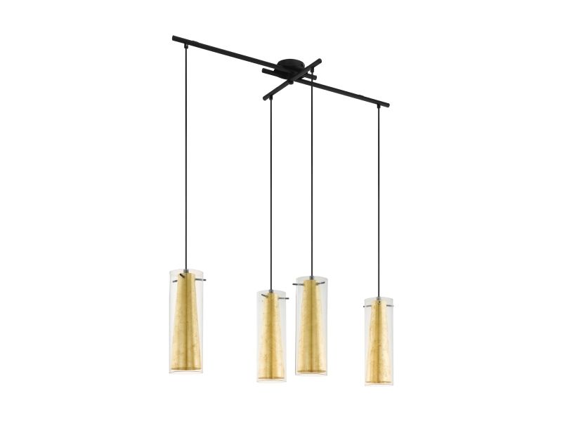 Eglo Pinto Gold Langbord 4L Guld/Klar