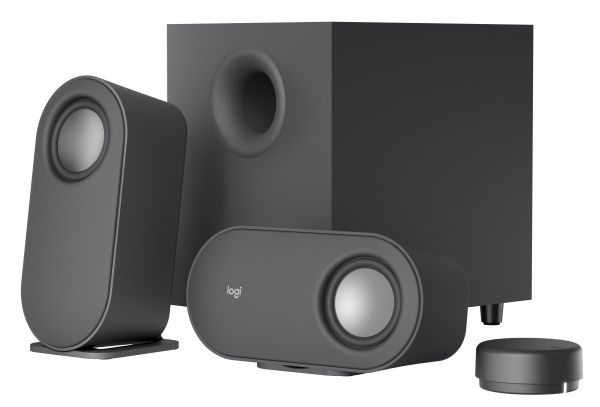 Logitech Z407 - Lautsprechersystem - Für Pc - 2.1-Kanal - Kabellos - Bluetooth - Usb - 40 Watt (Gesamt) - Graphitgrau - Uk Power