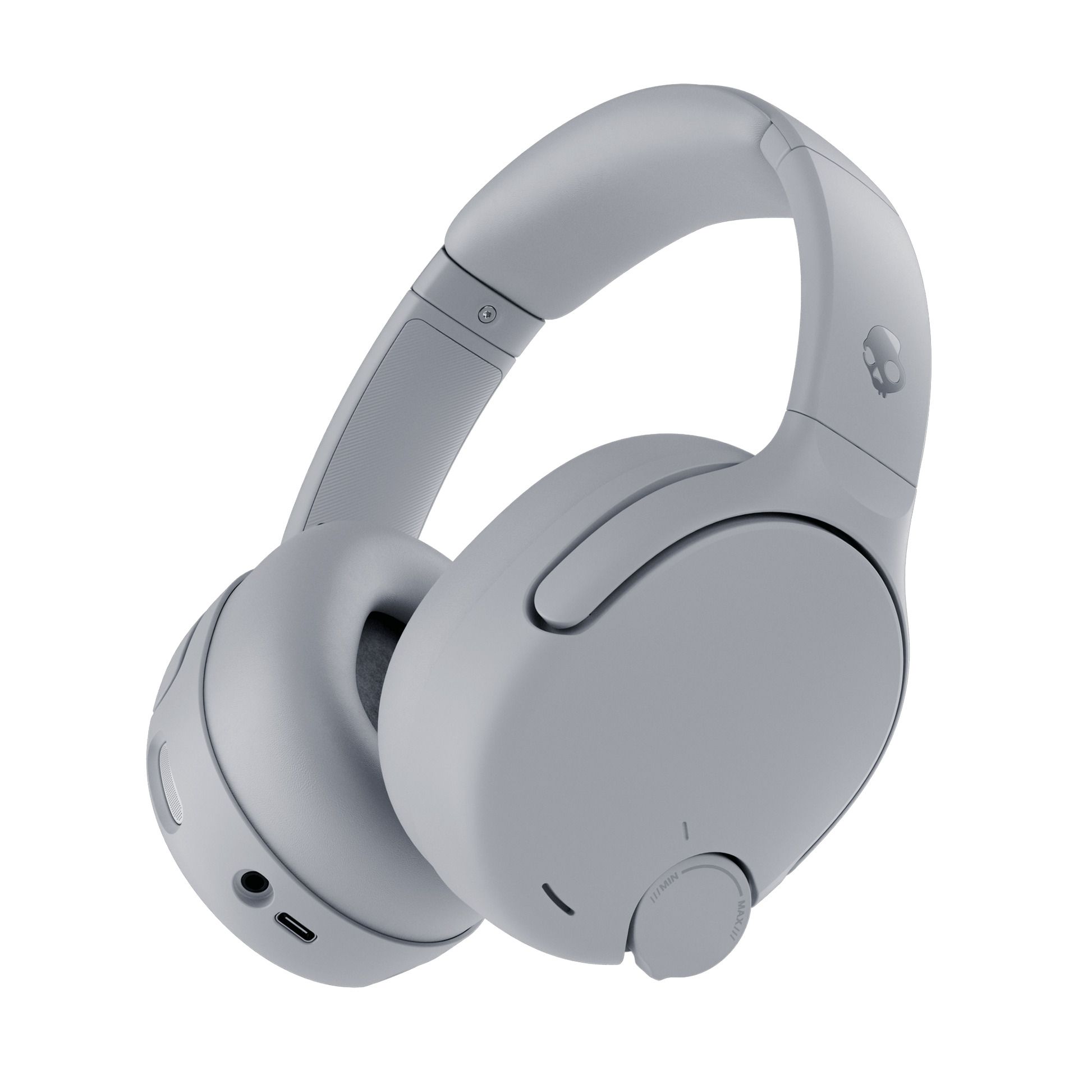 Skullcandy Crusher 720, Verkabelt & Kabellos, 20 - 20000 Hz, Anrufe/Musik, 362,8 G, Kopfhörer, Grau