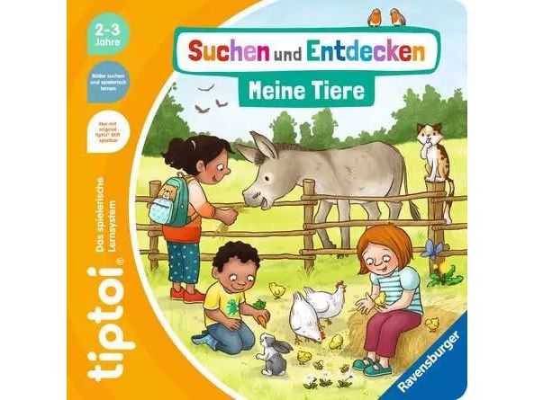 tiptoi-bog Ravensburger Suchen und Entdecken: Meine Tiere