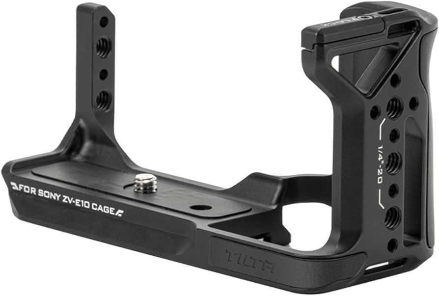 Tilta L-Bracket Mounting Plate for Sony ZV-E10 - Black