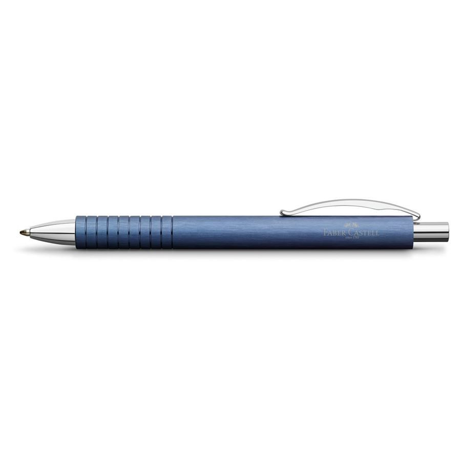 Faber-Castell Essentio, Clips, Clip-On Udtrækkelig Kuglepen, Sort, Bold