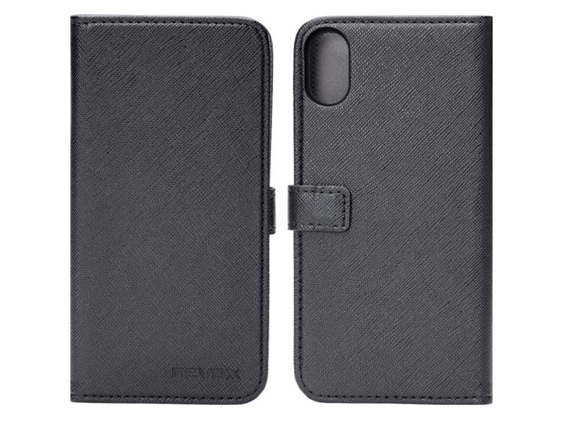 Nevox Ordo, Flip Case, Apple, Iphone X/Xs, 14,7 Cm (5.8"), Schwarz, Grau