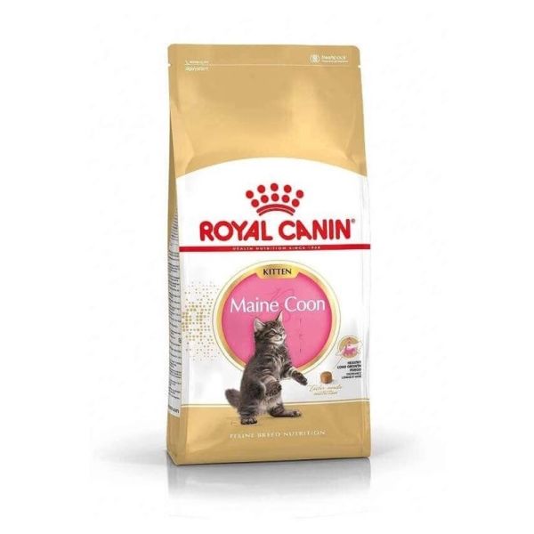 Royal Canin Maine Coon Kitten, Killing, Maine Coon, Fjerkræ, Ris, 400 G, Antioxidanter Inkluderet