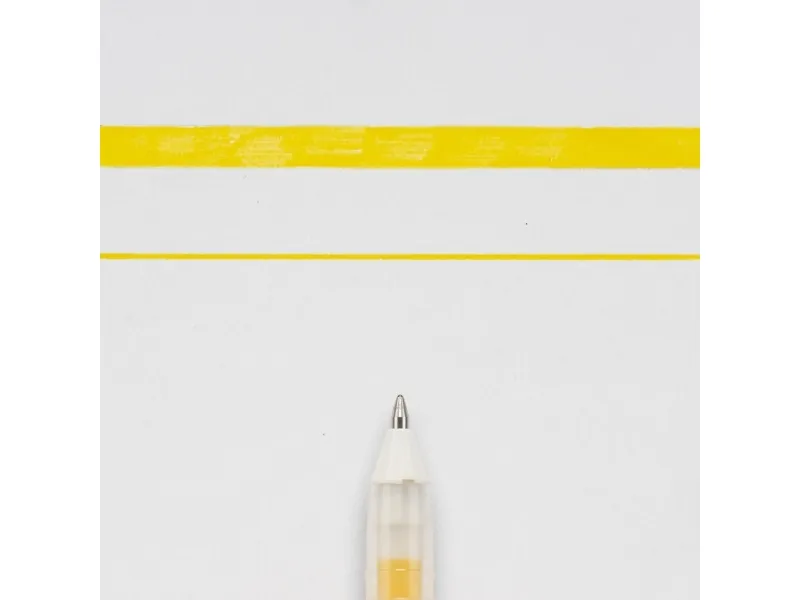 Sakura Gelly Roll Glaze 3D-Roller Yellow | Skola & Hobby - Konstmaterial - Markörer | GameStuff