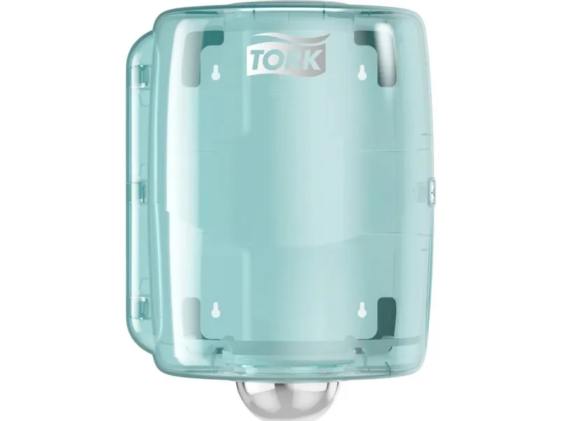 Tork Performance maxi centerfeed dispenser W2 - Turkis/Hvid - Dispenser - Tork - Tork dispenser