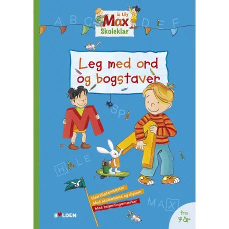 Max redo för skolan: leka med ord och bokstäver | Skola & Hobby - Skolböcker & kalkylblad - Lösa ark och block | GameStuff