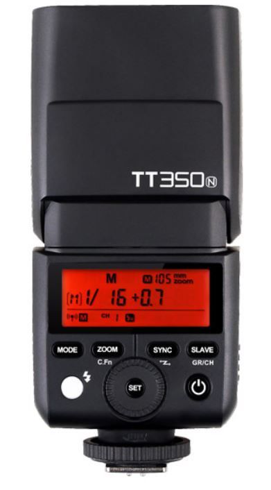 Godox TT350N Blitzgerät Blitz für Nikon i- TTL B-Ware Flash for Nikon - Image 3